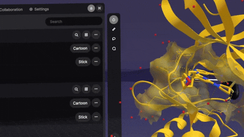 Aligning proteins in Nanome v2