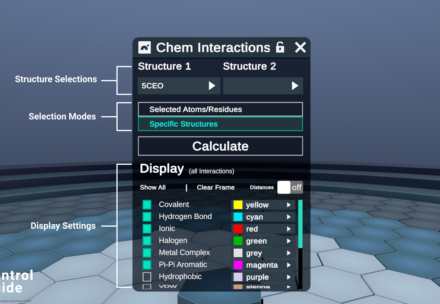 Chemical Interactions | Help & Documentation
